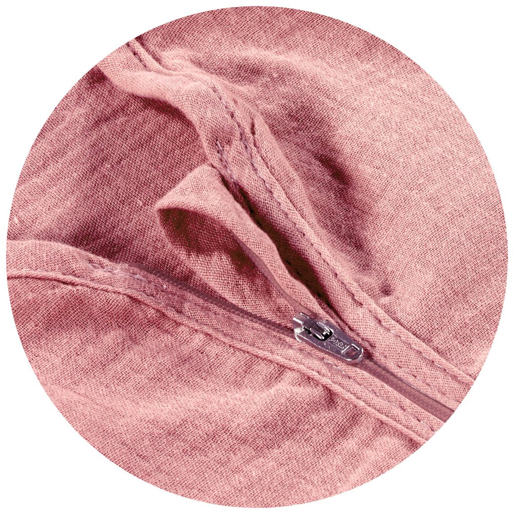 Alvi Kinder-Schlafsack Mull mit Beinen Sleep-Overall fox glove
