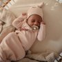 mushie Baby-Mütze Beanie blush 1-3 Monate
