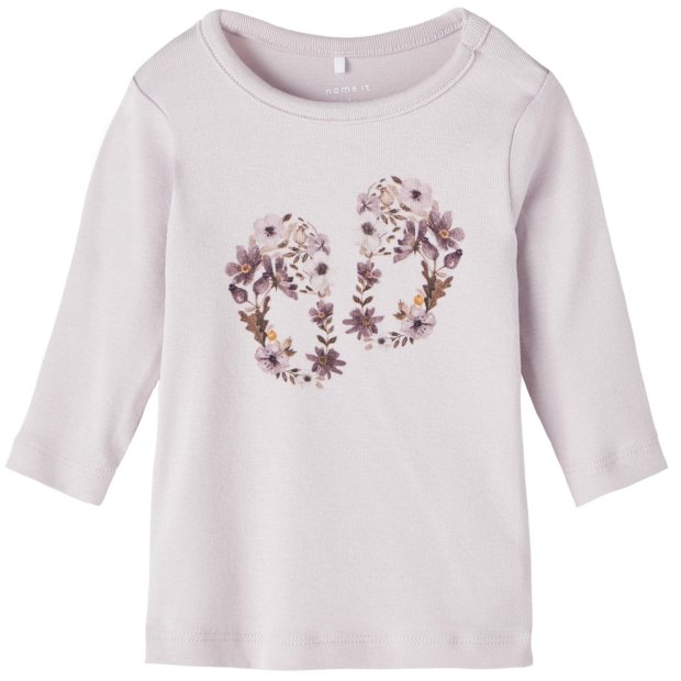 name it Baby-Shirt Lindy orchid hush