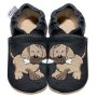 Hobea Lauflernschuhe - Hund schwarz