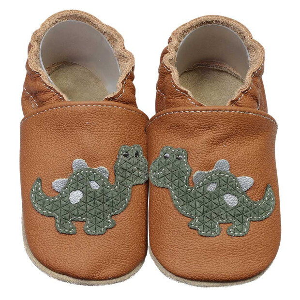 Hobea Lauflernschuhe - Dino braun