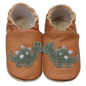 Hobea Lauflernschuhe - Dino braun