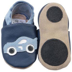 Hobea Lauflernschuhe - Rennauto dunkelblau