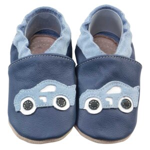 Hobea Lauflernschuhe - Rennauto dunkelblau