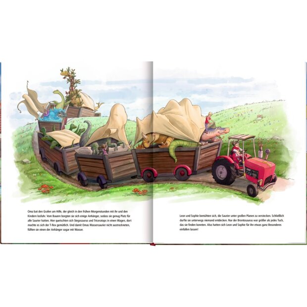 Coppenrath Kinderbuch Dinosaurier auf dem Bauernhof 4