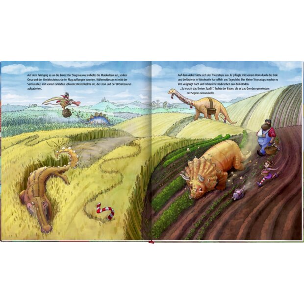 Coppenrath Kinderbuch Dinosaurier auf dem Bauernhof 4