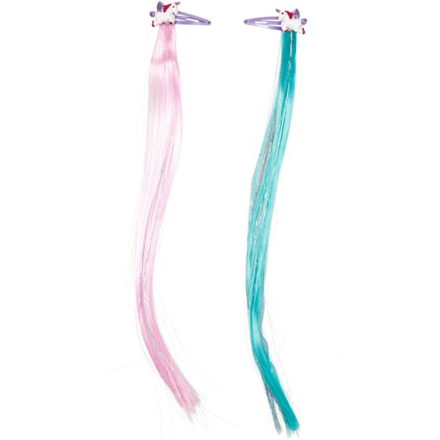 Coppenrath Haarclips mit Glitzersträhnen Einhorn-Paradies