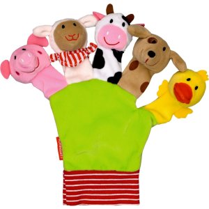 Coppenrath Fingerpuppen-Hand-Set Alle meine Fingerlein