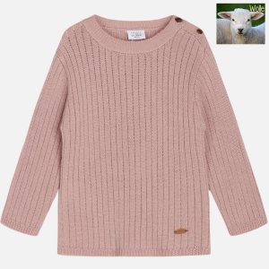 Hust and Claire Kinder-Pulli Merino-Wolle shade rose