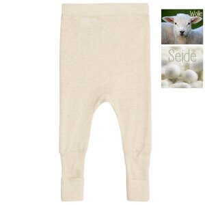 Hust and Claire Wolle SeideBabyhose natur