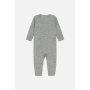 Hust and Claire Mila Baby-Wolle Seide-Shlafoverall Grau