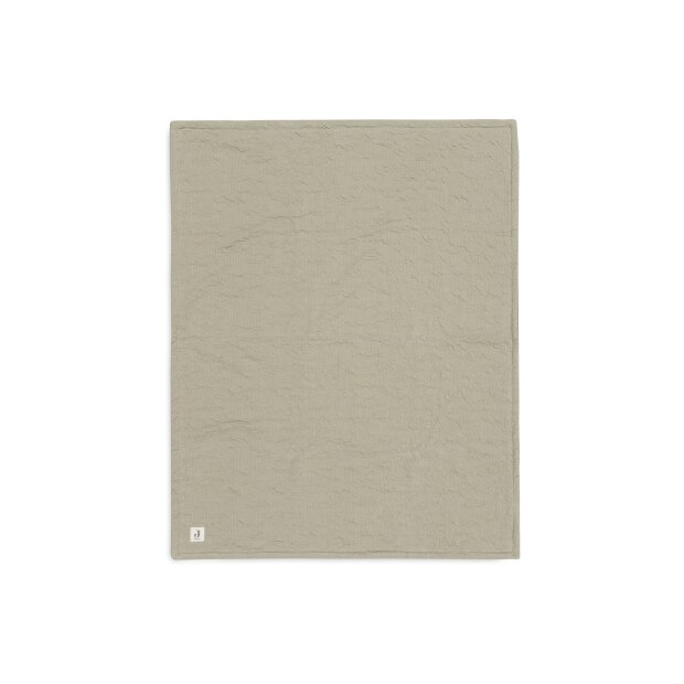 Jollein Babydecke 75 x 100 cm Soft Waves Olive Green