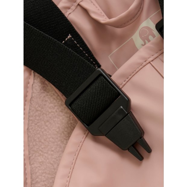 Celavi Regen-Latzhose gefüttert Recycle misty rose