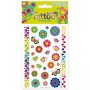 Lutz Mauder TapirElla Metallic Tattoo A6 Retro-Blumen