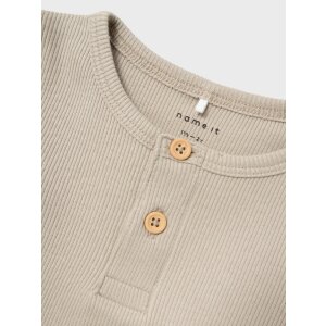 name it geknöpftes Jungen-Shirt pure cashmere