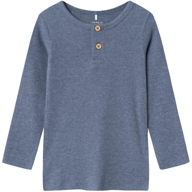name it geknöpftes Jungen-Shirt troposphere