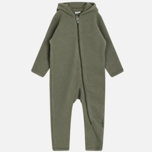 Hust and Claire Baby-Woll-Overall 2 Bömmel olive