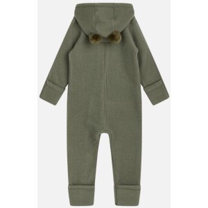 Hust and Claire Baby-Woll-Overall 2 Bömmel olive