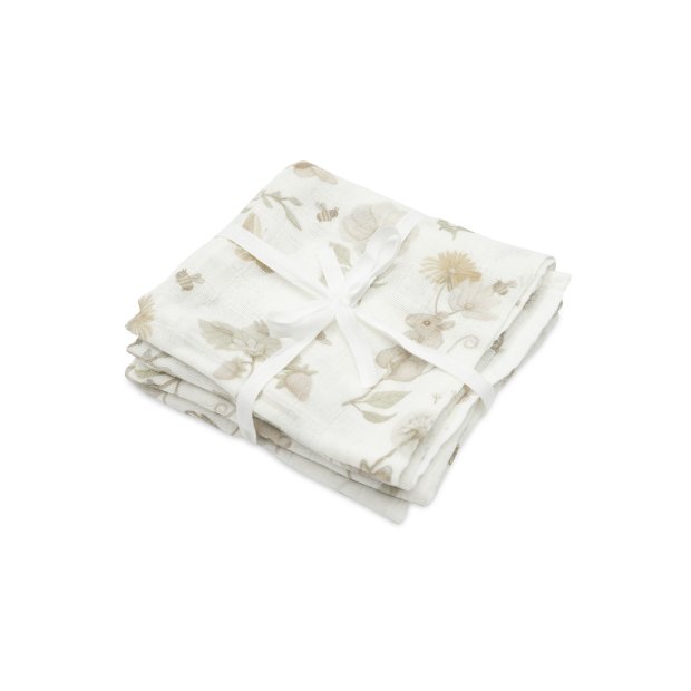 Jollein Baby-Mulltuch 70 x 70 cm Soft Dreamy Mouse
