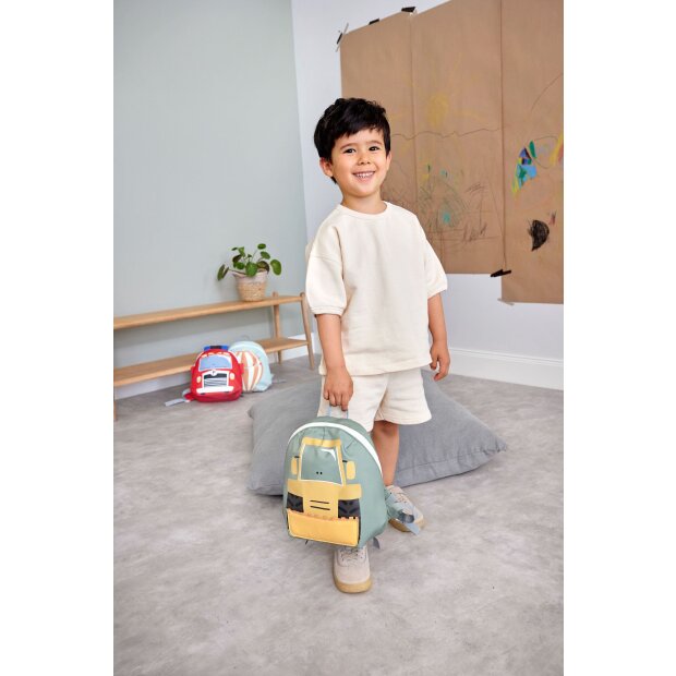 Lässig Kindergartenrucksack Tiny Bagger gelb