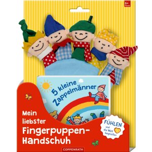 Coppenrath 5 kleine Zappelmänner Fingerpuppen-Handschuh