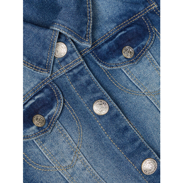 name it Mädchen-Jeansjacke denim mittelblau