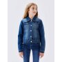 name it Mädchen-Jeansjacke denim mittelblau