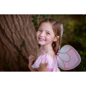 Great Pretenders Schmetterlingskleid gold 5-7 Jahre