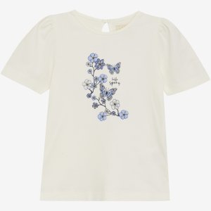 Creamie Kinder T-Shirt Blumen blau Schmetterlinge