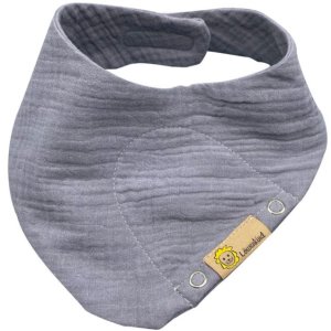 Löwenkind Halstuch Mini grau 0-4 Jahre