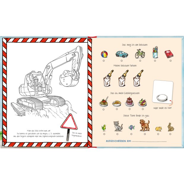 Coppenrath Kindergarten Freundebuch Feuerwehr