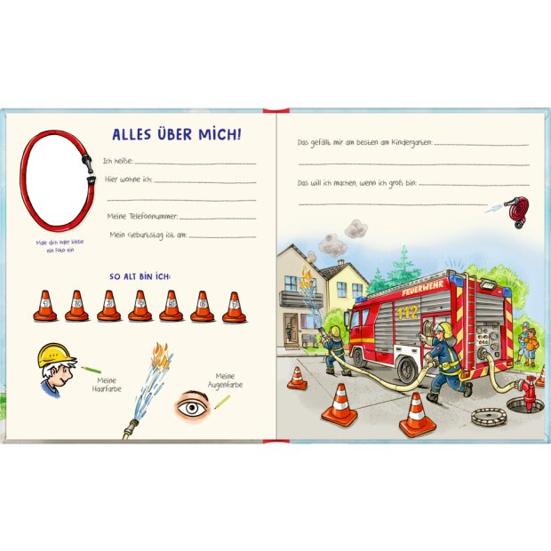Coppenrath Kindergarten Freundebuch Feuerwehr