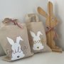 Ostertasche Stofftasche personalisiert Jute Beutel #madebymylovelyfashion
