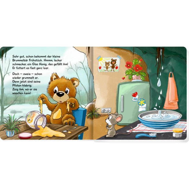 Coppenrath Mitmachbuch Was ist los kleiner Brummelbär