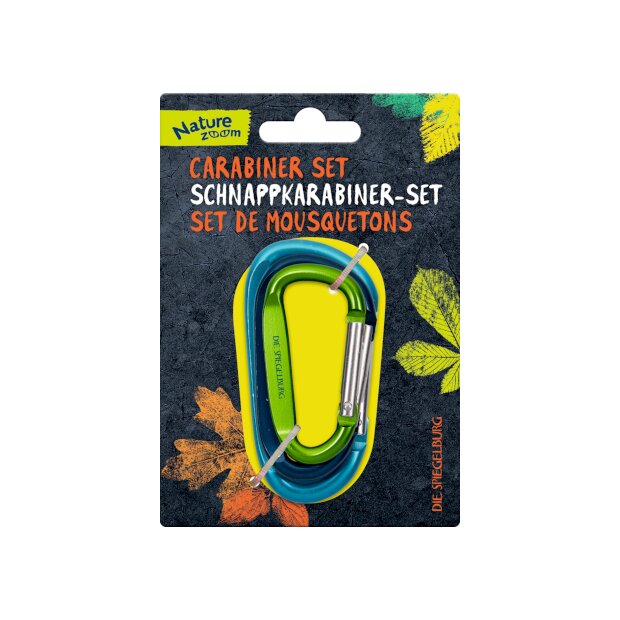 Coppenrath Schnappkarabiner-Set Nature Zoom