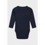 Hust and Claire Baby Body Wolle Seide blau