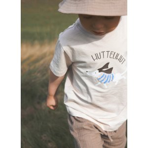 Huttelihut Kinder T-Shirt Dackel natur