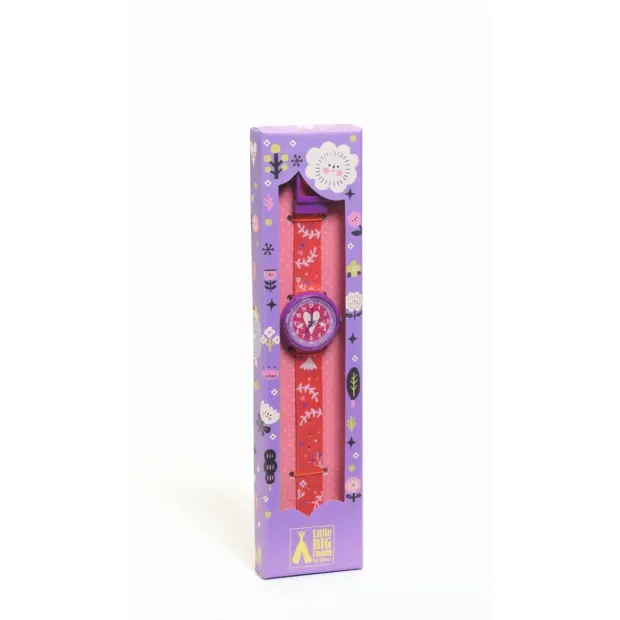 Djeco Kinder Armbanduhr Herz