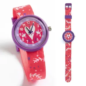 Djeco Kinder Armbanduhr Herz