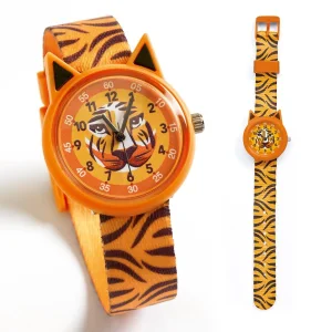 Djeco Kinder Armbanduhr Tiger