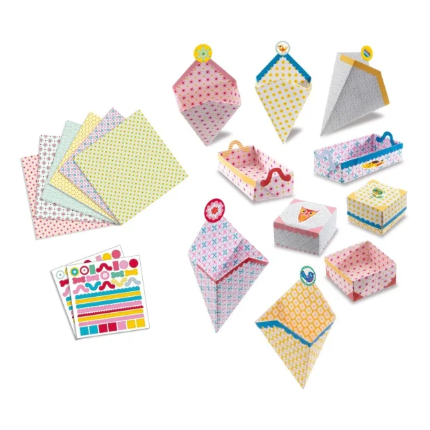 Djeco Origami Kleine Geschenkboxen