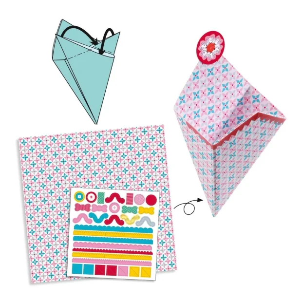 Djeco Origami Kleine Geschenkboxen