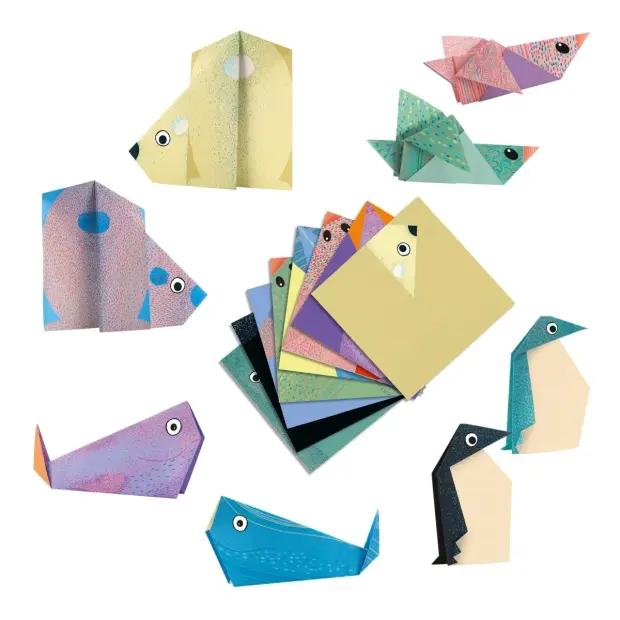 Djeco Origami Tiere der Arktis