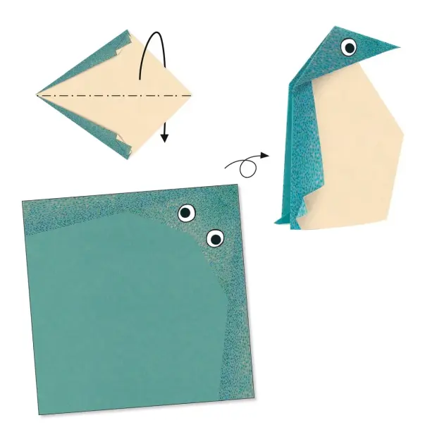 Djeco Origami Tiere der Arktis