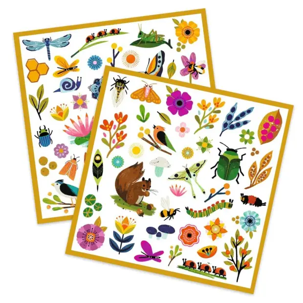 Djeco Origami Sticker Garten