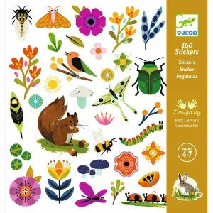 Djeco Origami Sticker Garten