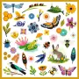 Djeco Origami Sticker Garten