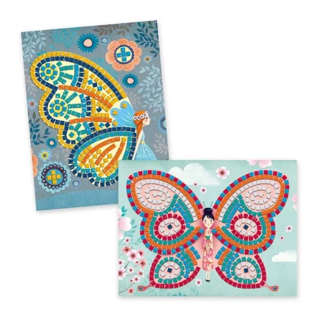 Djeco Mosaike Glitzer Schmetterlinge