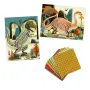 Djeco Mosaike Metallische Dinosaurier