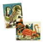 Djeco Mosaike Metallische Dinosaurier